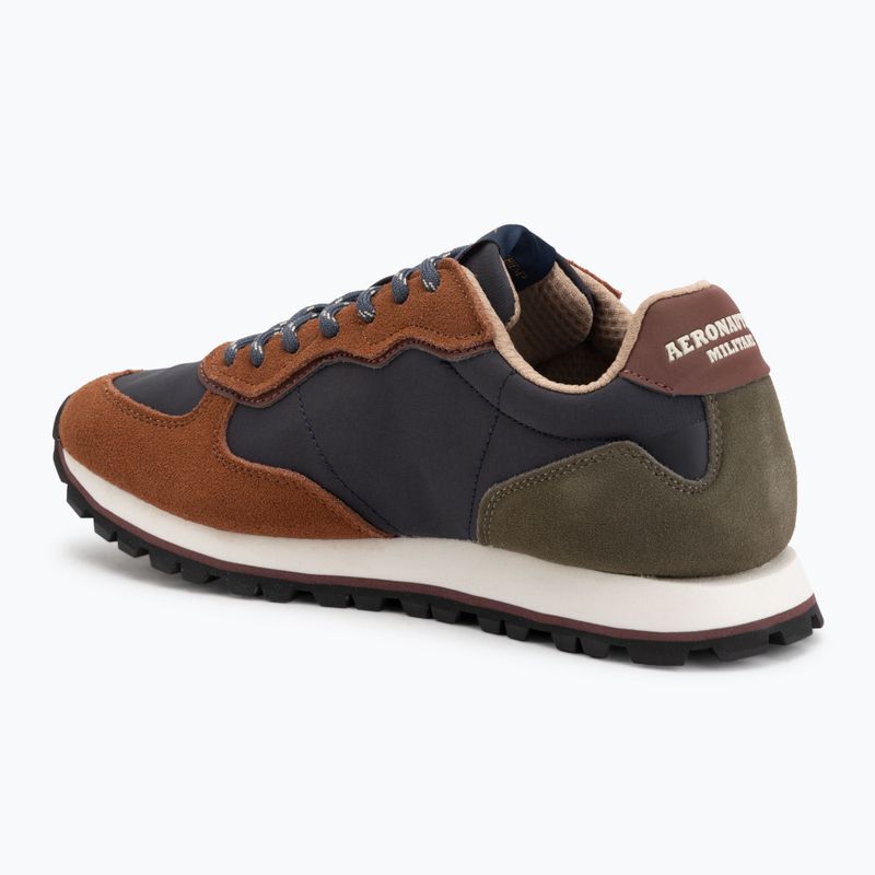 Vyriški batai Aeronautica Militare 252SC0320UPL00313 navy blue/brown 3
