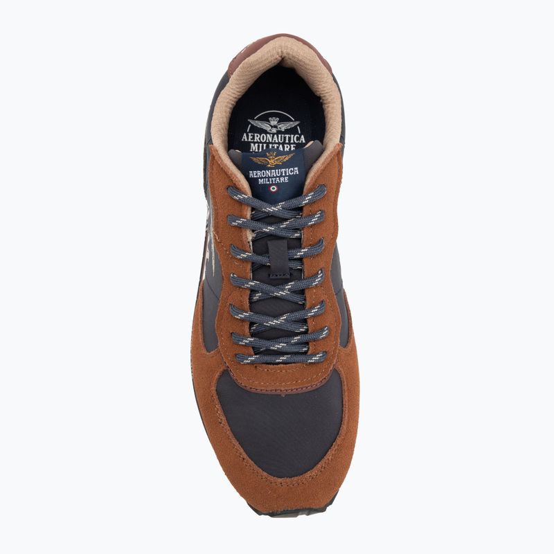 Vyriški batai Aeronautica Militare 252SC0320UPL00313 navy blue/brown 5