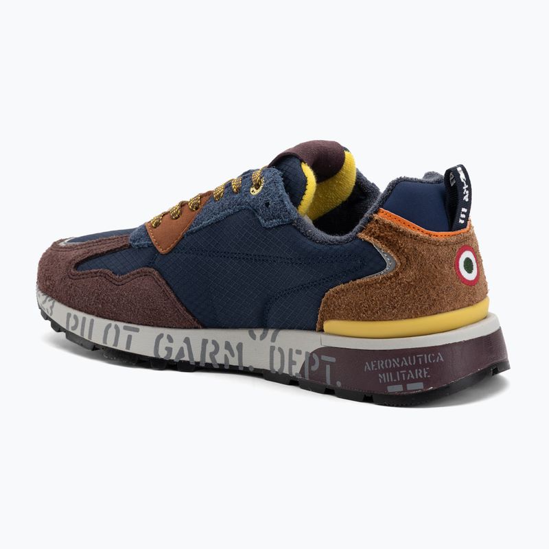 Vyriški batai Aeronautica Militare 252SC0276UCT03546 multicolor navy blue/burnt/wine 3