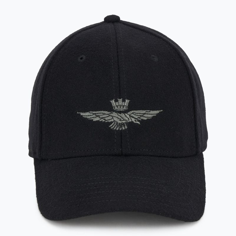 Aeronautica Militare vyriška beisbolo kepuraitė 252HA1085UCT02333 jet black 2