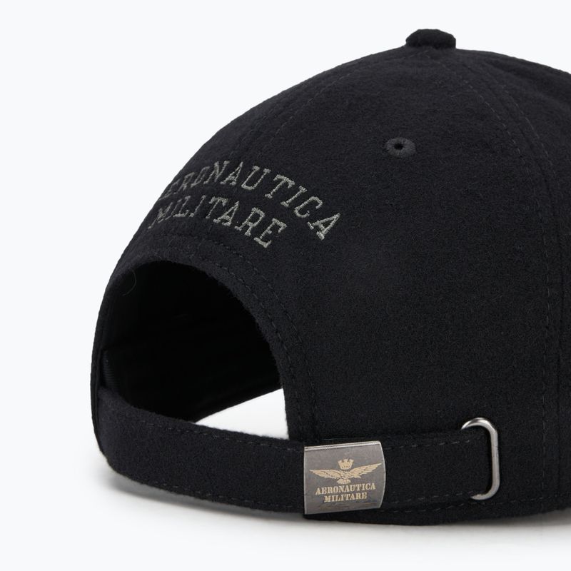 Aeronautica Militare vyriška beisbolo kepuraitė 252HA1085UCT02333 jet black 4