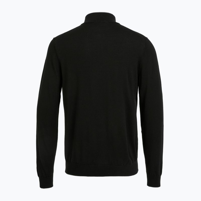 Vyriškas megztinis Aeronautica Militare 1/2 Zip jet black 2