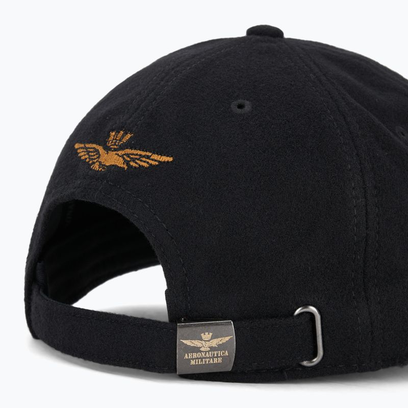 Aeronautica Militare vyriška beisbolo kepuraitė 252HA1228UCT02333 jet black 4