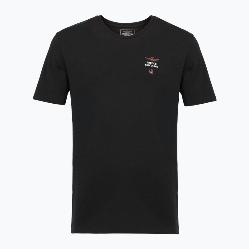 Vyriški marškinėliai Aeronautica Militare AM1UTI005 Round Neck black
