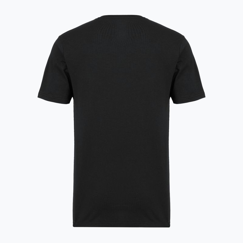 Vyriški marškinėliai Aeronautica Militare AM1UTI006 V formos iškirpte black 2