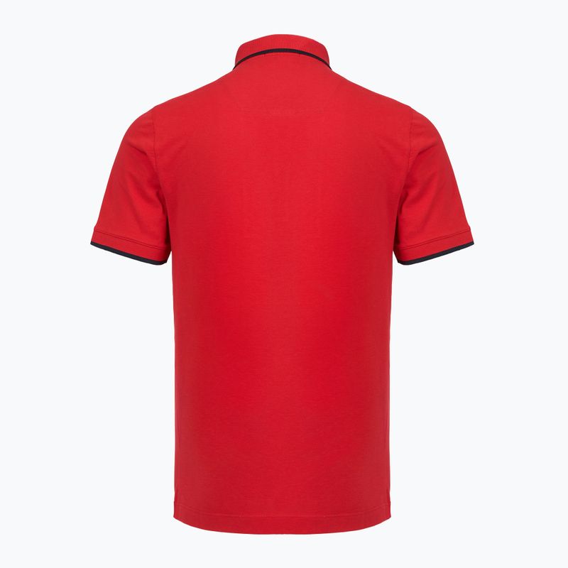 Marškinėliai Aeronautica Militare PO1308UP00082 Polo tango red 2