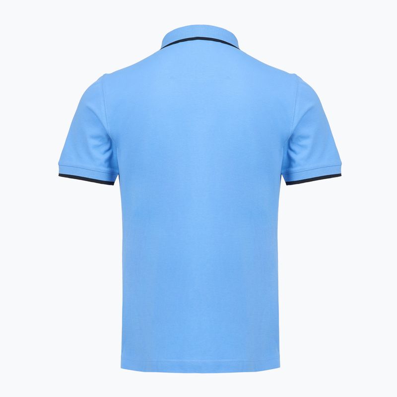 Marškinėliai Aeronautica Militare PO1308UP00082 Polo silver lake blue 2