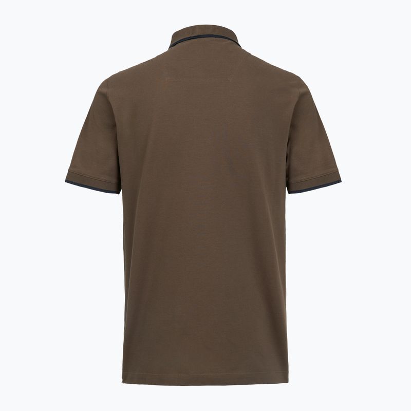 Marškinėliai Aeronautica Militare PO1308UP00082 Polo chestnut brown 2