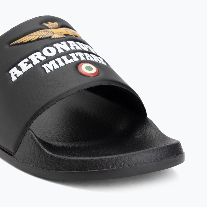Vyriškos šlepetės Aeronautica Militare SC0242UCT03337 jet black 7