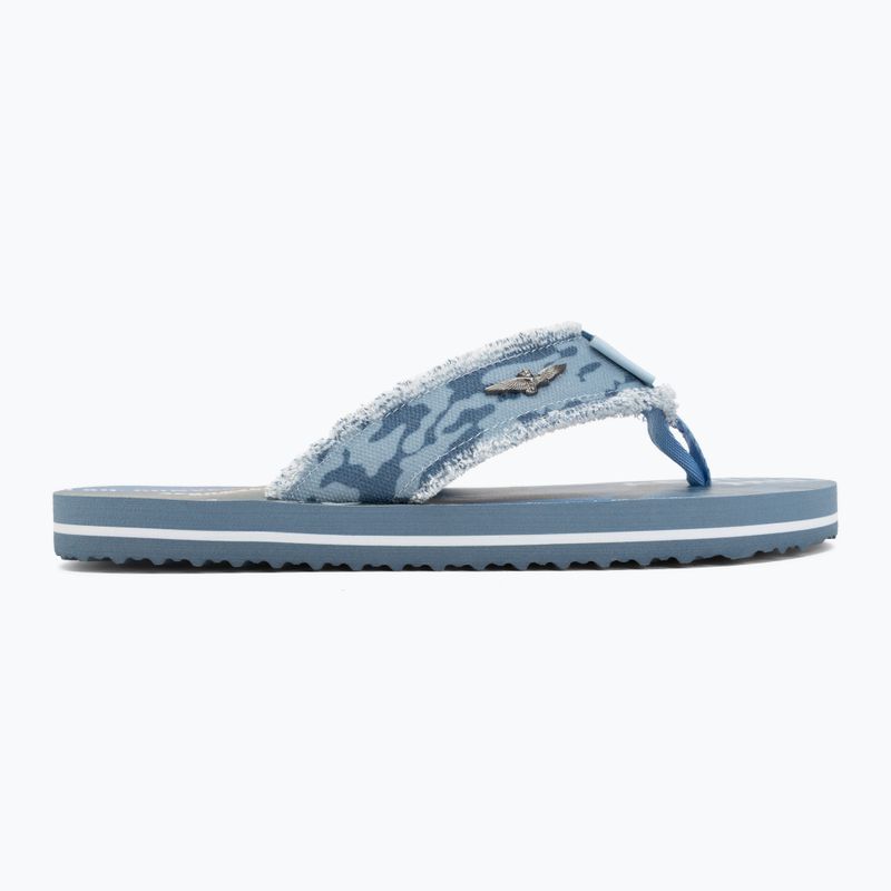 Vyriškos šlepetės Aeronautica Militare SC0310UCT03593 camouflage blue 2