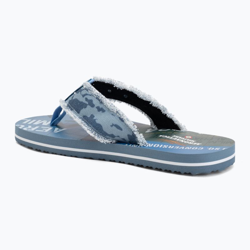 Vyriškos šlepetės Aeronautica Militare SC0310UCT03593 camouflage blue 3