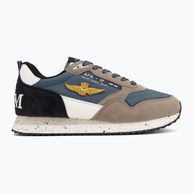 Vyriški batai Aeronautica Militare SC0288UCT03545 multicolor jeans/sand 2