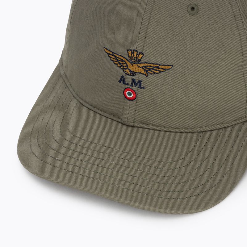 Vyriška kepurė su snapeliu Aeronautica Militare HA1246UCT02 smokey olive 3