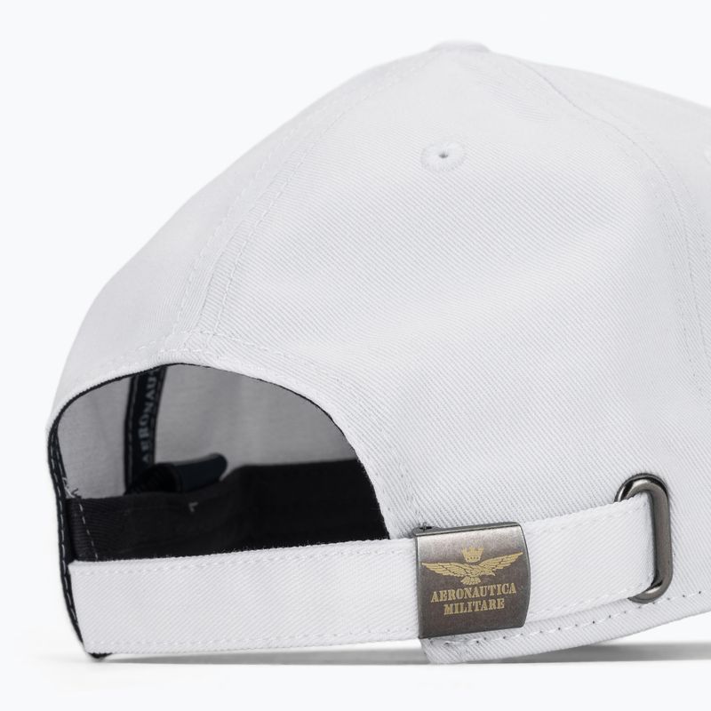 Vyriška kepurė su snapeliu Aeronautica Militare HA1104UCT02 off white 4