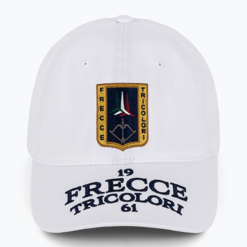 Vyriška kepurė su snapeliu Aeronautica Militare HA1246UCT02 off white 2