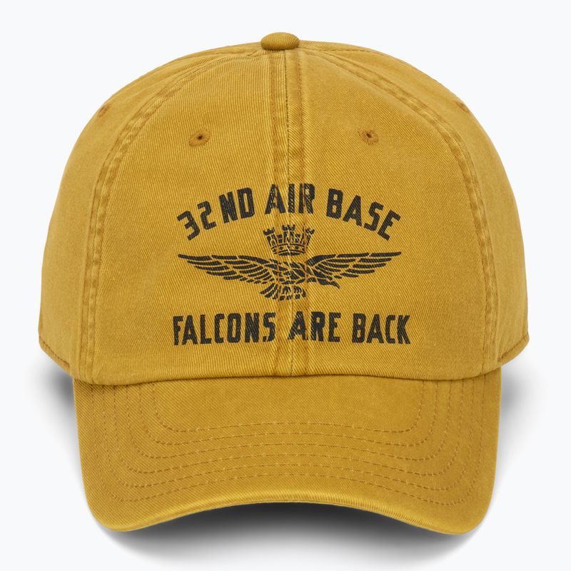 Vyriška kepurė su snapeliu Aeronautica Militare HA1252UCT02476 olive oil 2