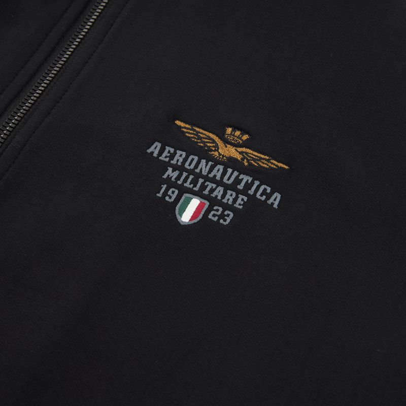 Vyriškas džemperis Aeronautica Militare FE2096UF00674 Hoodie jet black 3