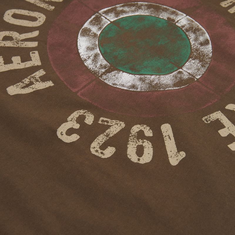 Vyriški marškinėliai Aeronautica Militare TS2538UJ00727 chestnut brown 3