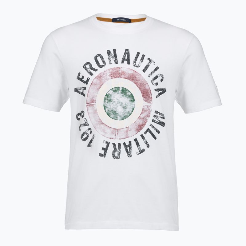 Vyriški marškinėliai Aeronautica Militare TS2538UJ00727 off white