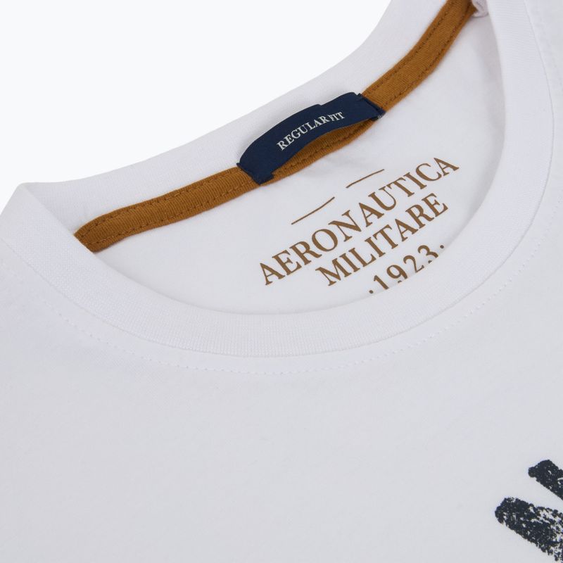 Vyriški marškinėliai Aeronautica Militare TS2538UJ00727 off white 4