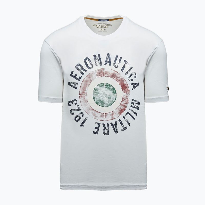 Vyriški marškinėliai Aeronautica Militare TS2538UJ00727 off white