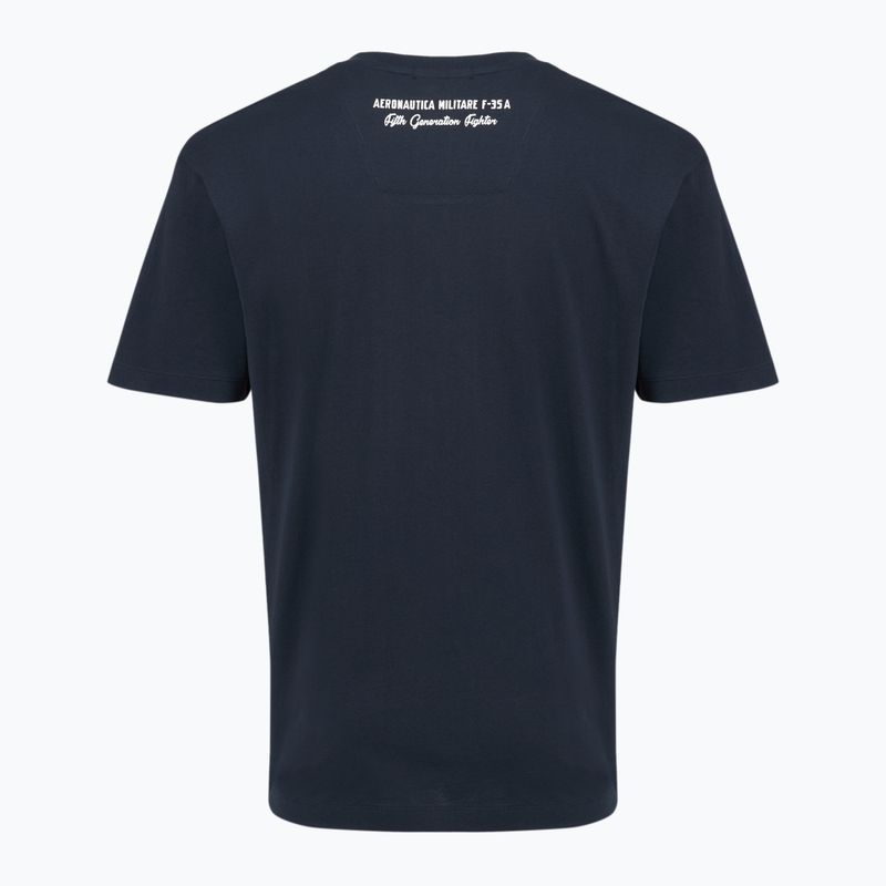 Vyriški marškinėliai Aeronautica Militare TS2539UJ00727 navy blue 2