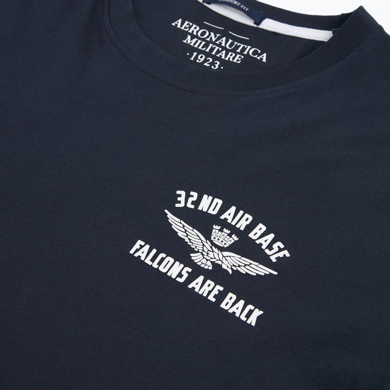 Vyriški marškinėliai Aeronautica Militare TS2539UJ00727 navy blue 3