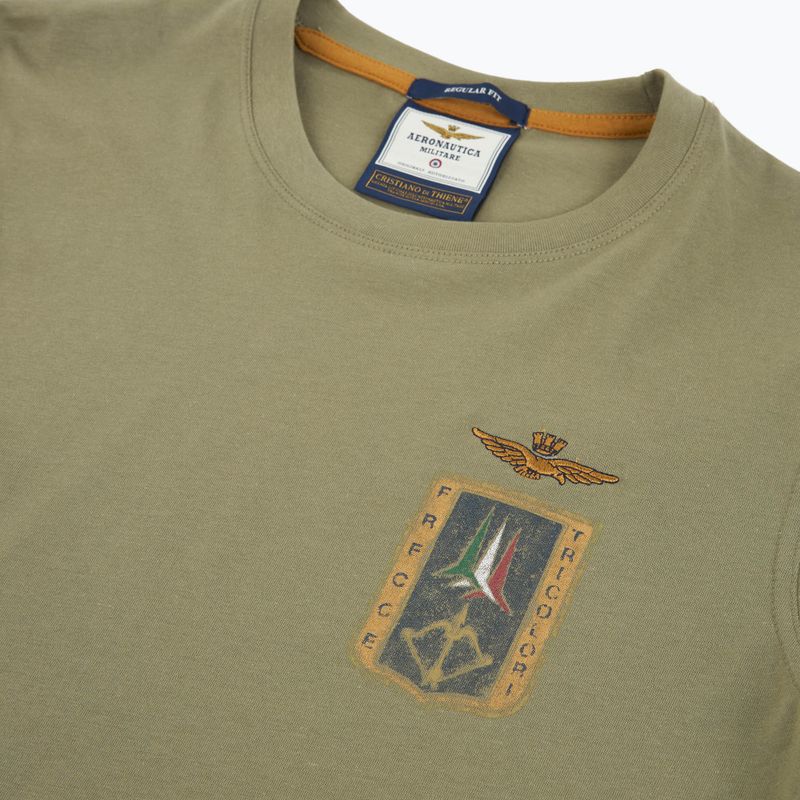 Vyriški marškinėliai Aeronautica Militare TS2535UJ00641 lichen green 3