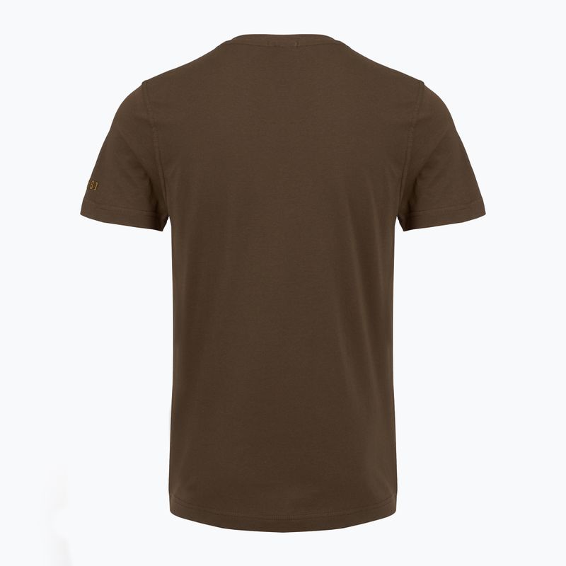 Vyriški marškinėliai Aeronautica Militare TS2535UJ00641 chestnut brown 2