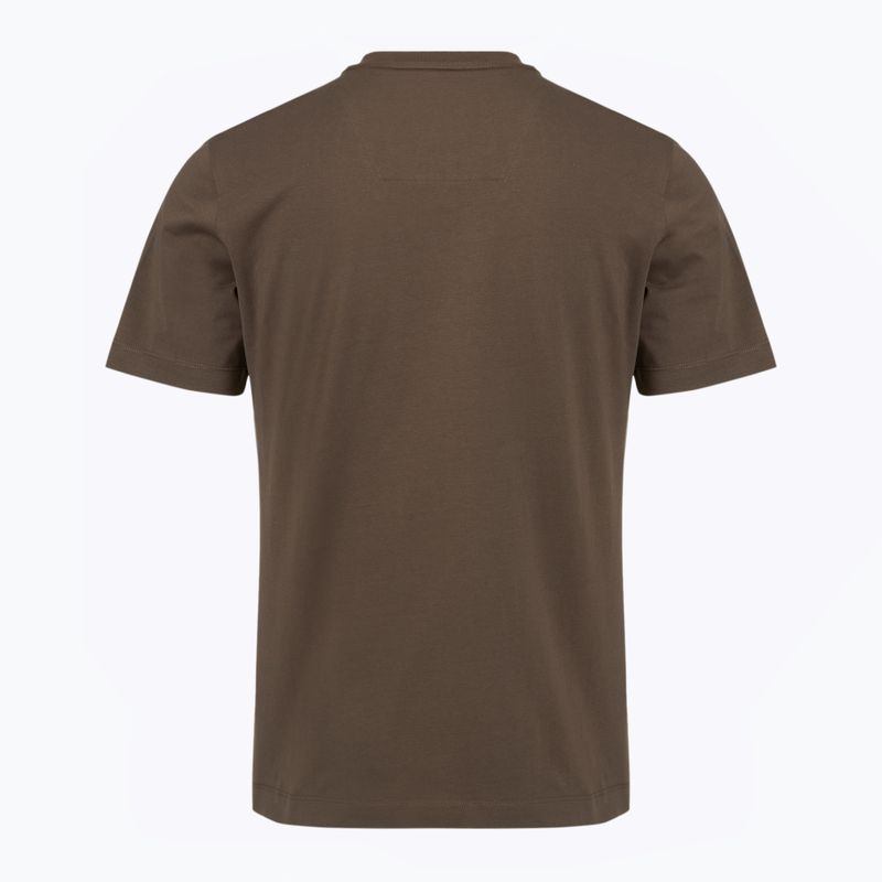 Vyriški marškinėliai Aeronautica Militare TS1580UJ00372 chestnut brown 2