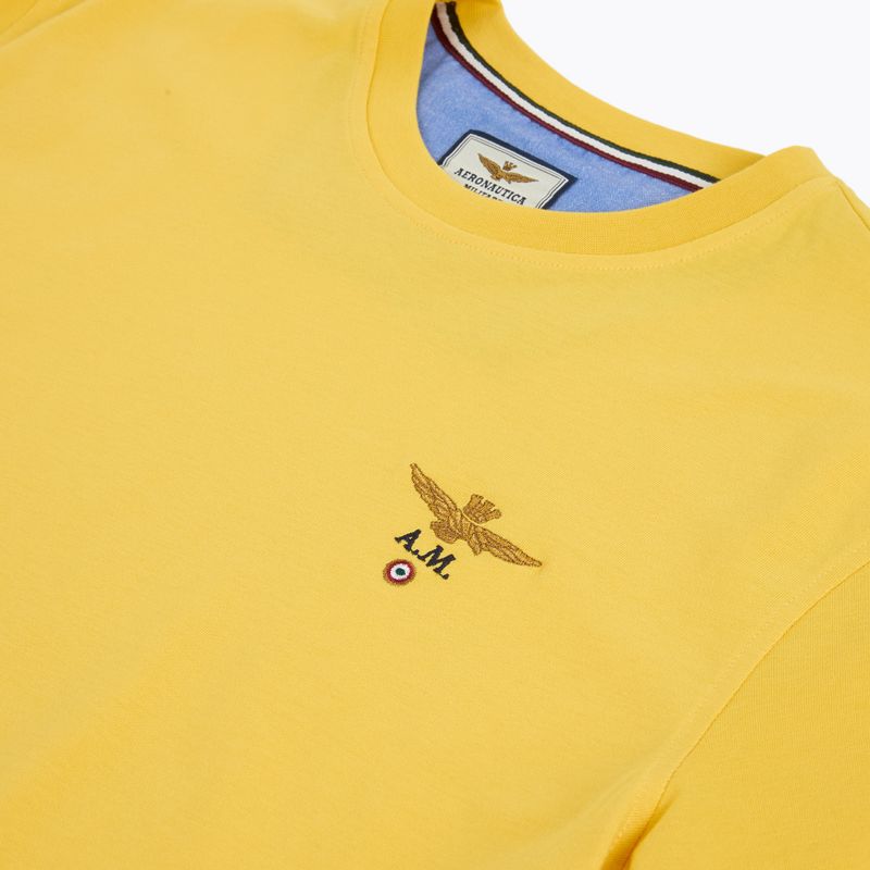 Vyriški marškinėliai Aeronautica Militare TS1580UJ00372 super lemon 3