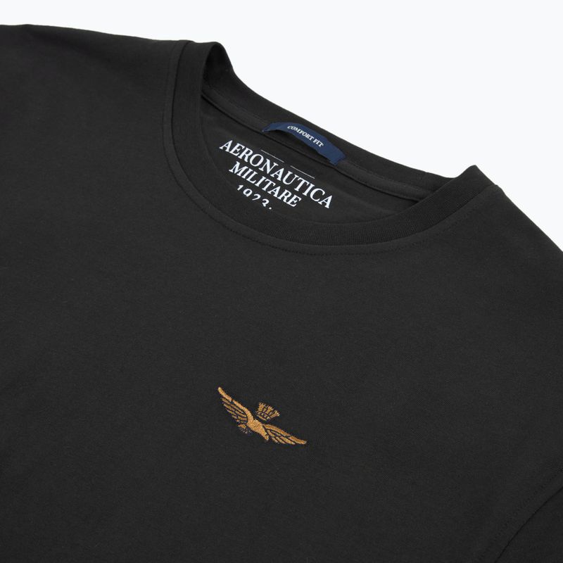 Vyriški marškinėliai Aeronautica Militare TS2535UJ00641 jet black 3