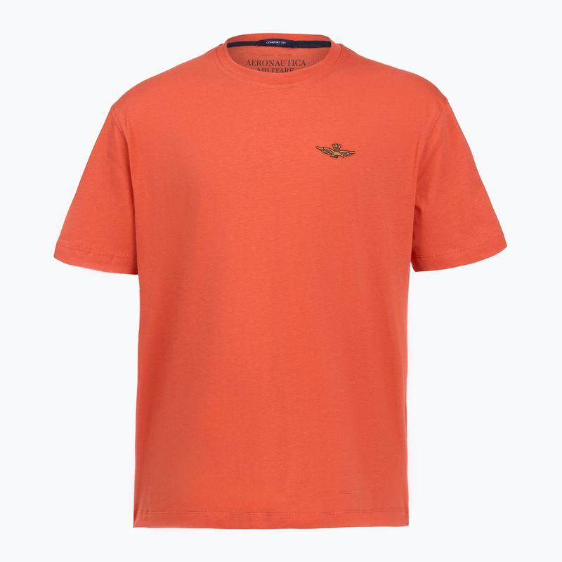 Vyriški marškinėliai Aeronautica Militare TS2535UJ00641 paprika