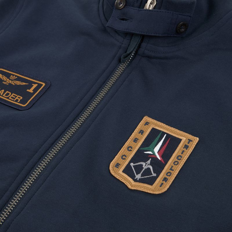 Vyriškas džemperis Aeronautica Militare FE2102UF00679 FZ navy blue 4