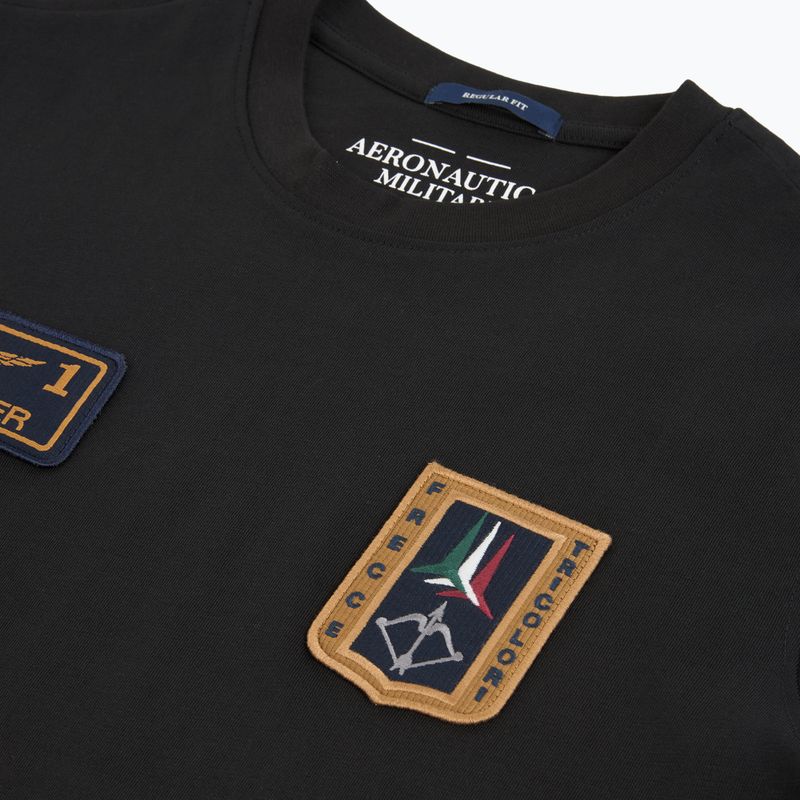 Vyriški marškinėliai Aeronautica Militare TS2544UJ00592 jet black 3