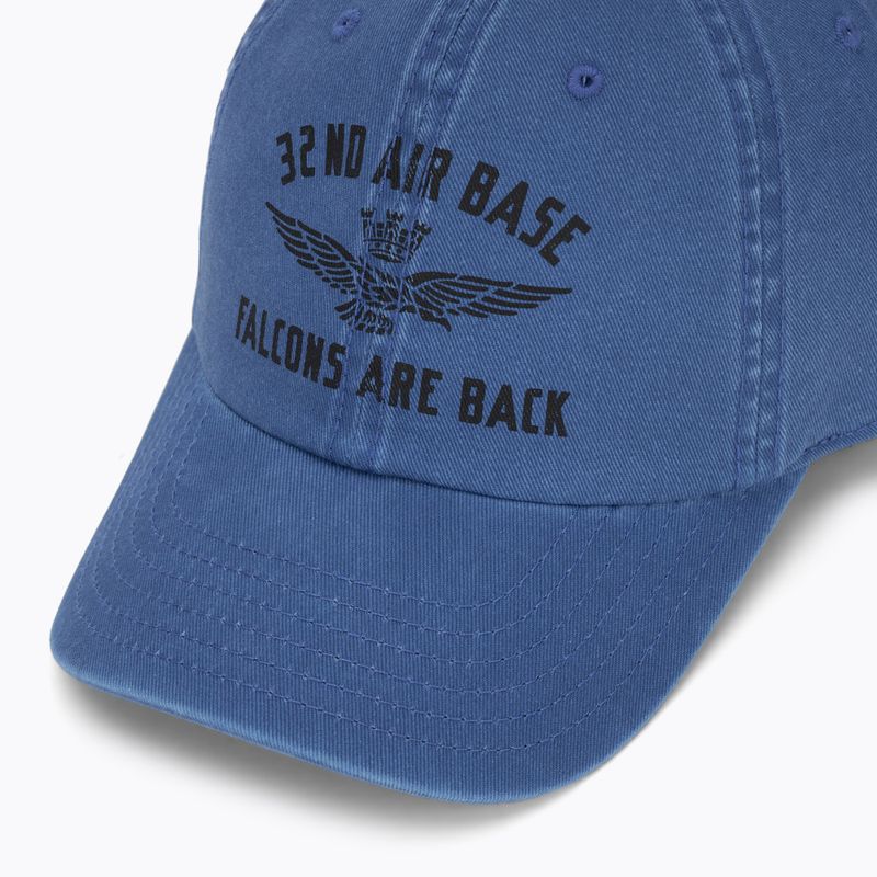 Vyriška kepurė su snapeliu Aeronautica Militare HA1252UCT02476 high tide blue 3