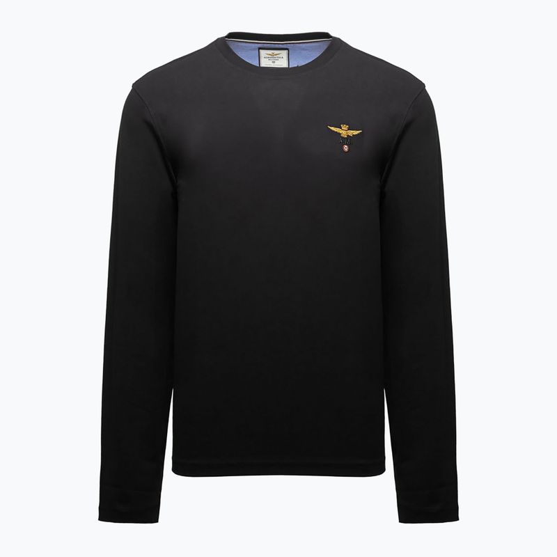 Vyriški marškinėliai Aeronautica Militare 262TS2390UJ00372 jet black