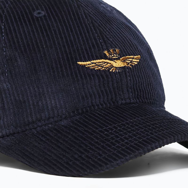 Vyriška kepurė su snapeliu Czapka Aeronautica Militare 262HA1262UCT04388 blu navy 3