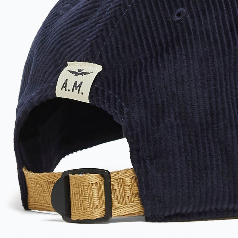 Vyriška kepurė su snapeliu Czapka Aeronautica Militare 262HA1262UCT04388 blu navy 4