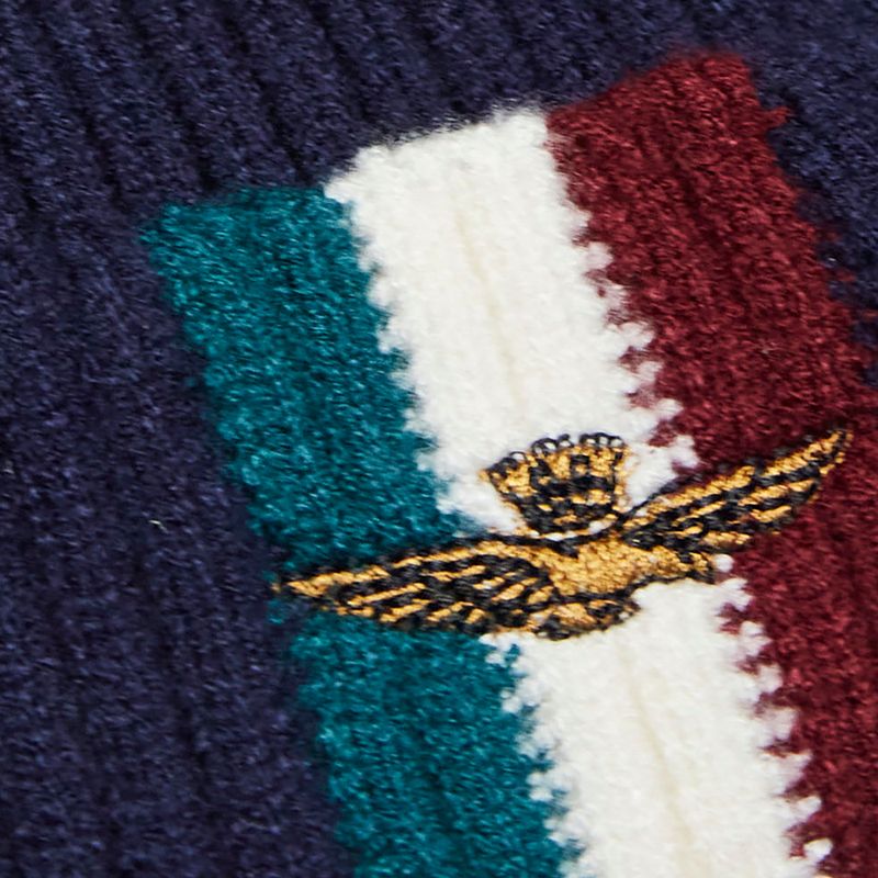Vyriška žieminė kepurė Czapka Aeronautica Militare 262CU0094UL00555 blu navy 3