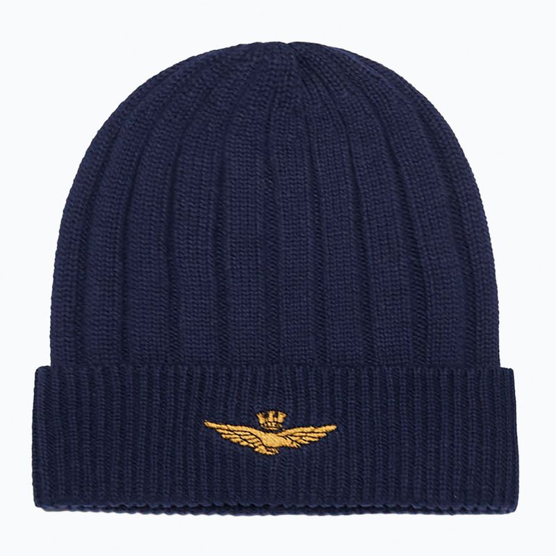 Vyriška žieminė kepurė Czapka Aeronautica Militare 262CU0098UL00485 blu navy