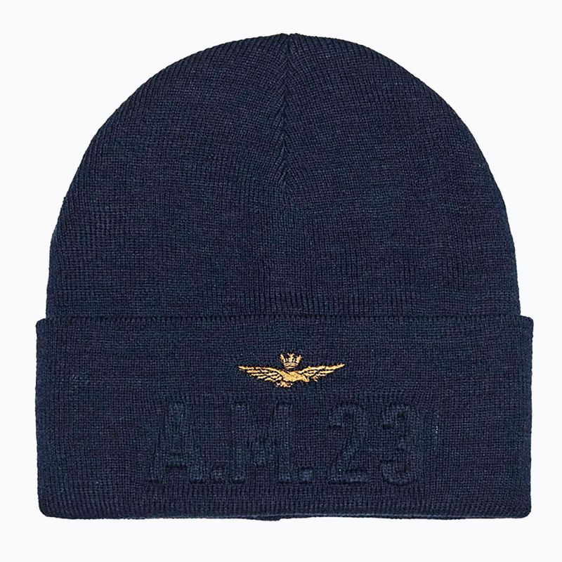 Vyriška žieminė kepurė Czapka Aeronautica Militare 262CU0099UL00949 Blu Navy