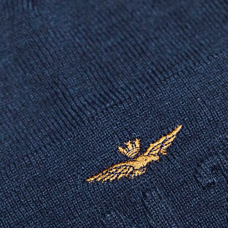 Vyriška žieminė kepurė Czapka Aeronautica Militare 262CU0099UL00949 Blu Navy 3