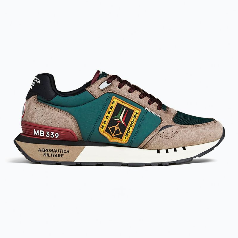 Vyriški batai Buty Aeronautica Militare 262SC0292UCT04394 taupe/verde bosco