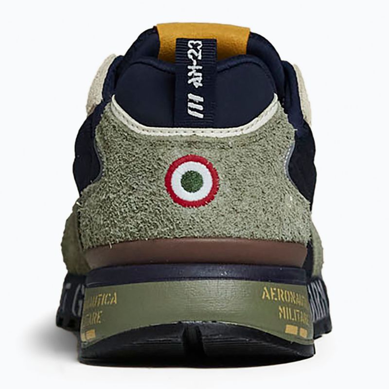 Vyriški batai Buty Aeronautica Militare 262SC0276UCT03546 Furry verde/blu 2