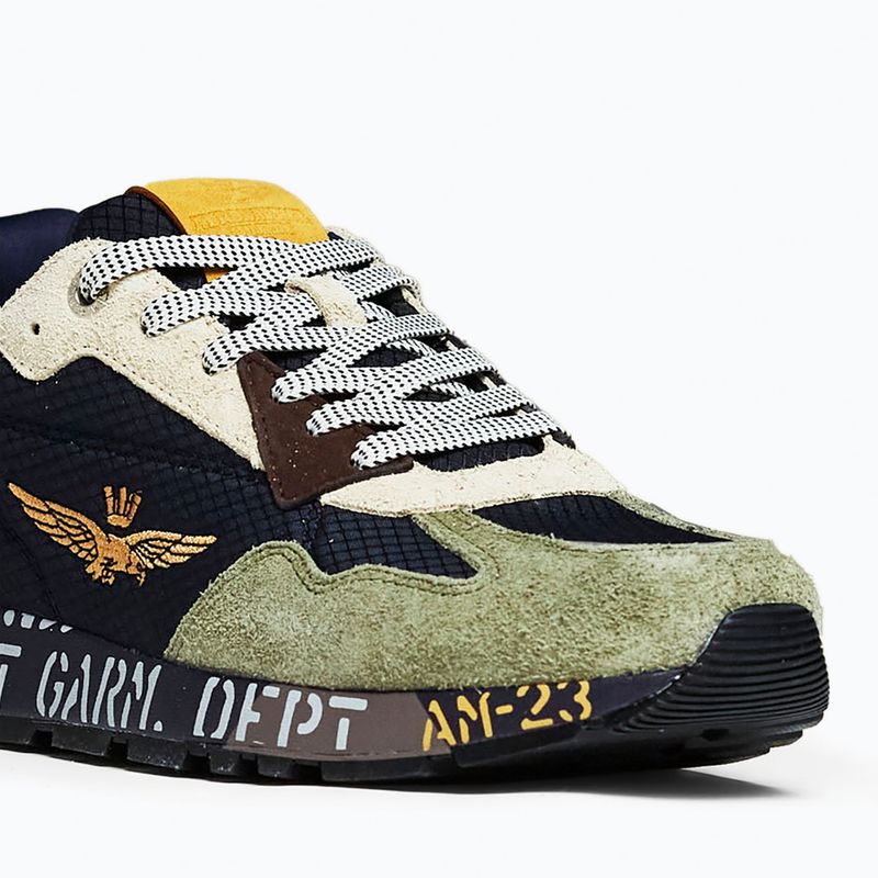 Vyriški batai Buty Aeronautica Militare 262SC0276UCT03546 Furry verde/blu 4