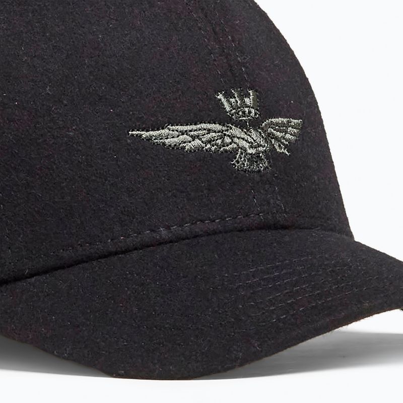 Vyriška kepurė su snapeliu Czapka Aeronautica Militare 262HA1085UCT02333 jet black 3