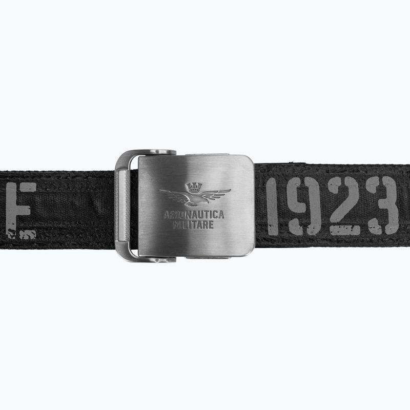 Vyriškas kelnių diržas Pasek Aeronautica Militare 262CI0325UCT03585 jet black 2