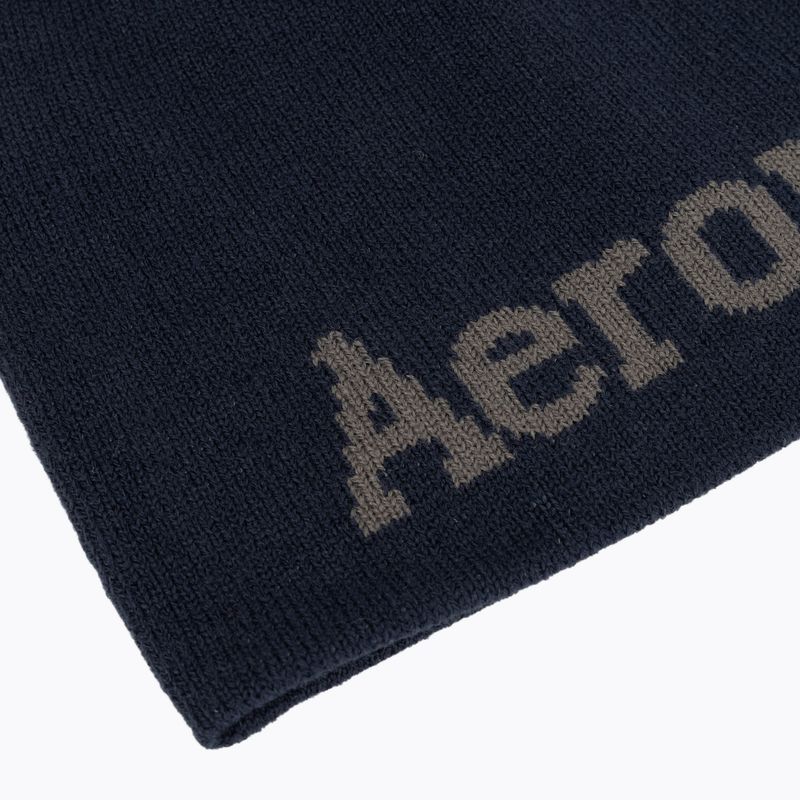 Vyriška žieminė kepurė Czapka Aeronautica Militare 262CU0093UL00450 Blu Navy 3