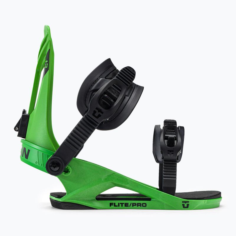 Union Flite Pro vyriški snieglenčių surišimo diržai žali 2220745I 2